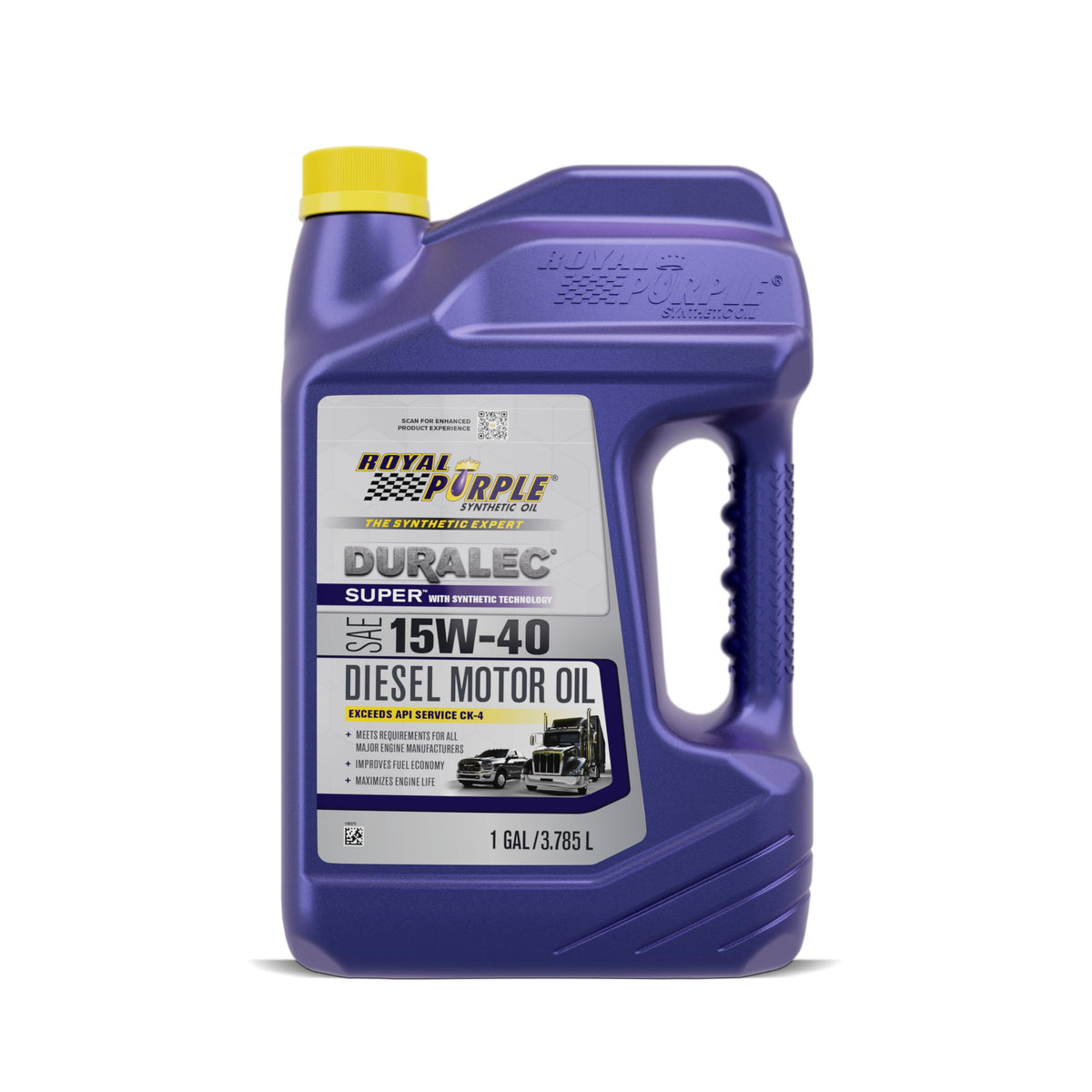 Royal Purple API-Licensed SAE 15W-40 High Performance Synthetic Motor Oil -1 Gallon Jug
