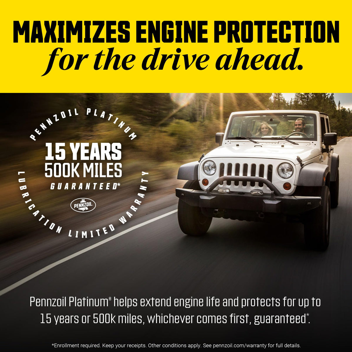 Pennzoil Platinum Full Synthetic Motor Oil