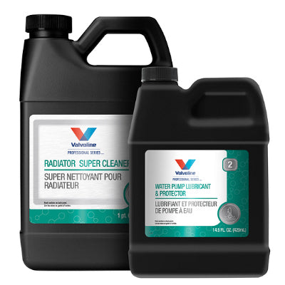 Valvoline Radiator Protector Service Kit — Full Box (6 two-part kits) — supplier product photo; quantity is stated in the listing.