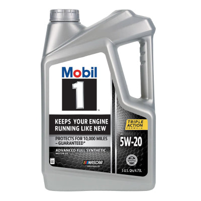 Mobil 1 5w20 Advanced Full Syn 5 Qt