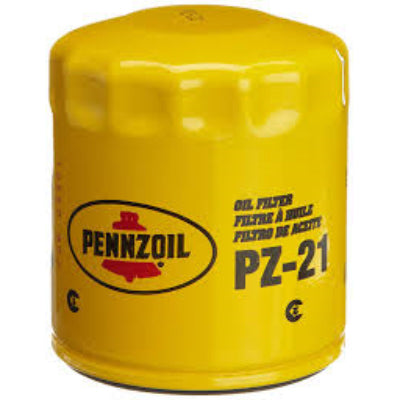 Pennzoil PZ21 Oil Filter; listing sold as 12 filters — product reference photo
