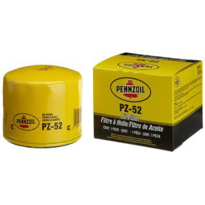 Pennzoil PZ52 Oil Filter; listing sold as 12 filters — product reference photo