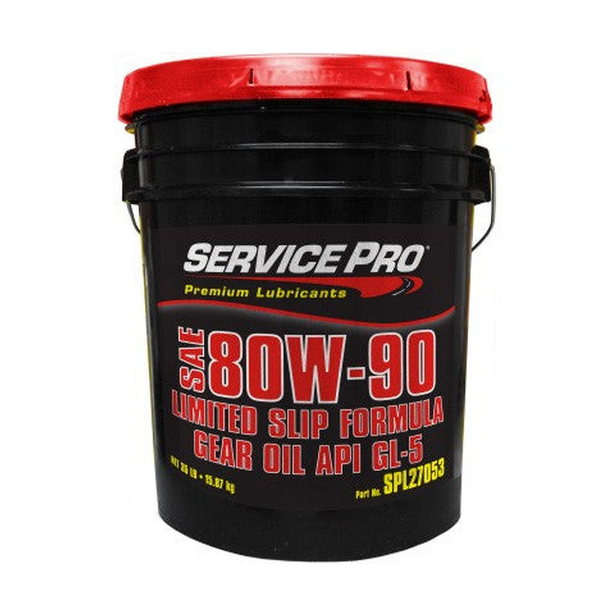 Service Pro 80W-90 Limited Slip Gear Oil 35 Lb Pail