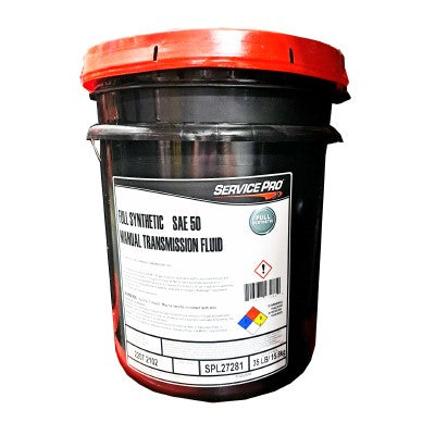 Service Pro SAE 50 Syn Transmission Fluid 5 Gal Pail