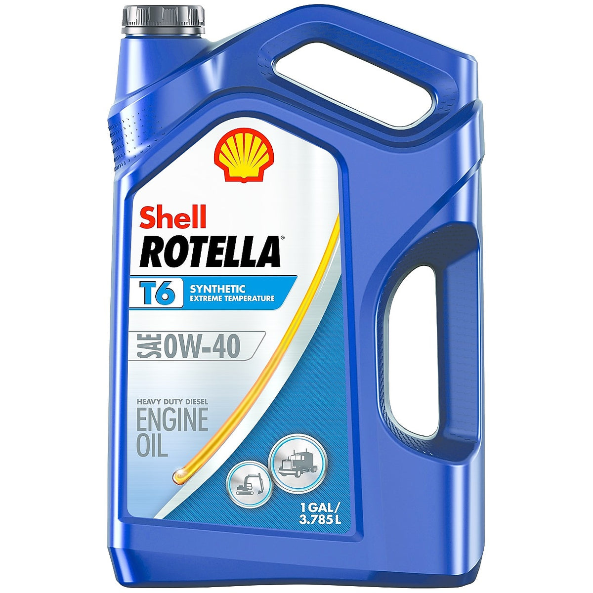 Shell 0w40 Rotella T6 Full Syn 1 Gal