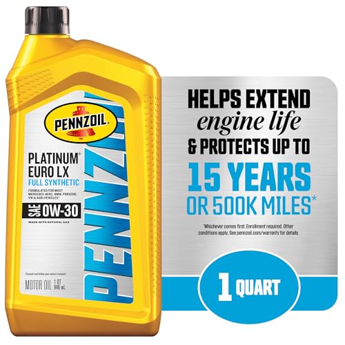 Pennzoil Platinum Euro Full Synthetic Motor Oil