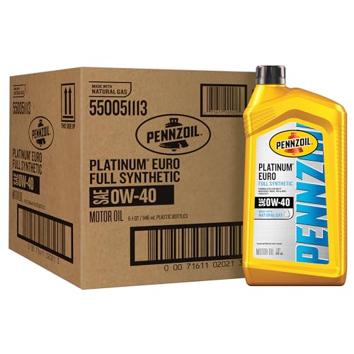 Pennzoil Platinum Euro Full Synthetic Motor Oil