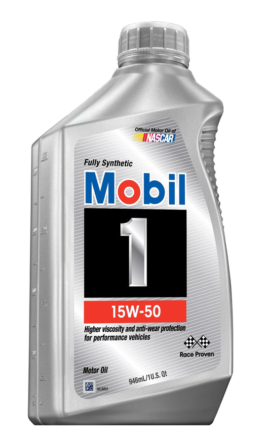 Mobil 1 Synthetic 15W-50 Motor Oil