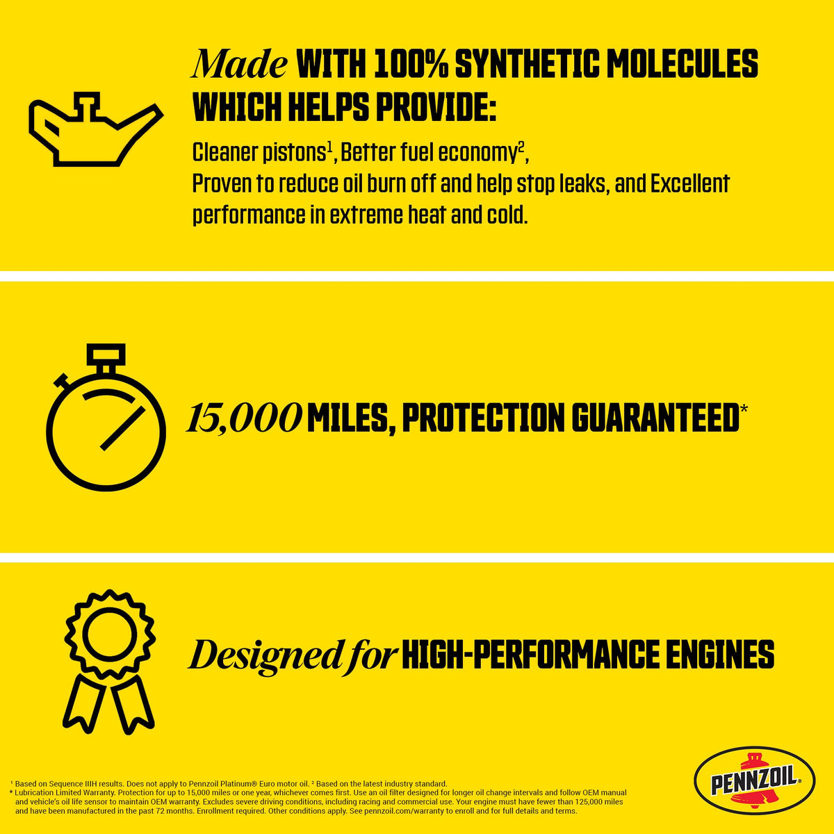 Pennzoil Platinum Full Synthetic Motor Oil
