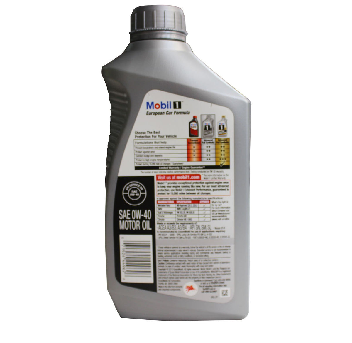 Mobil 1 Synthetic 0W-40 Motor Oil