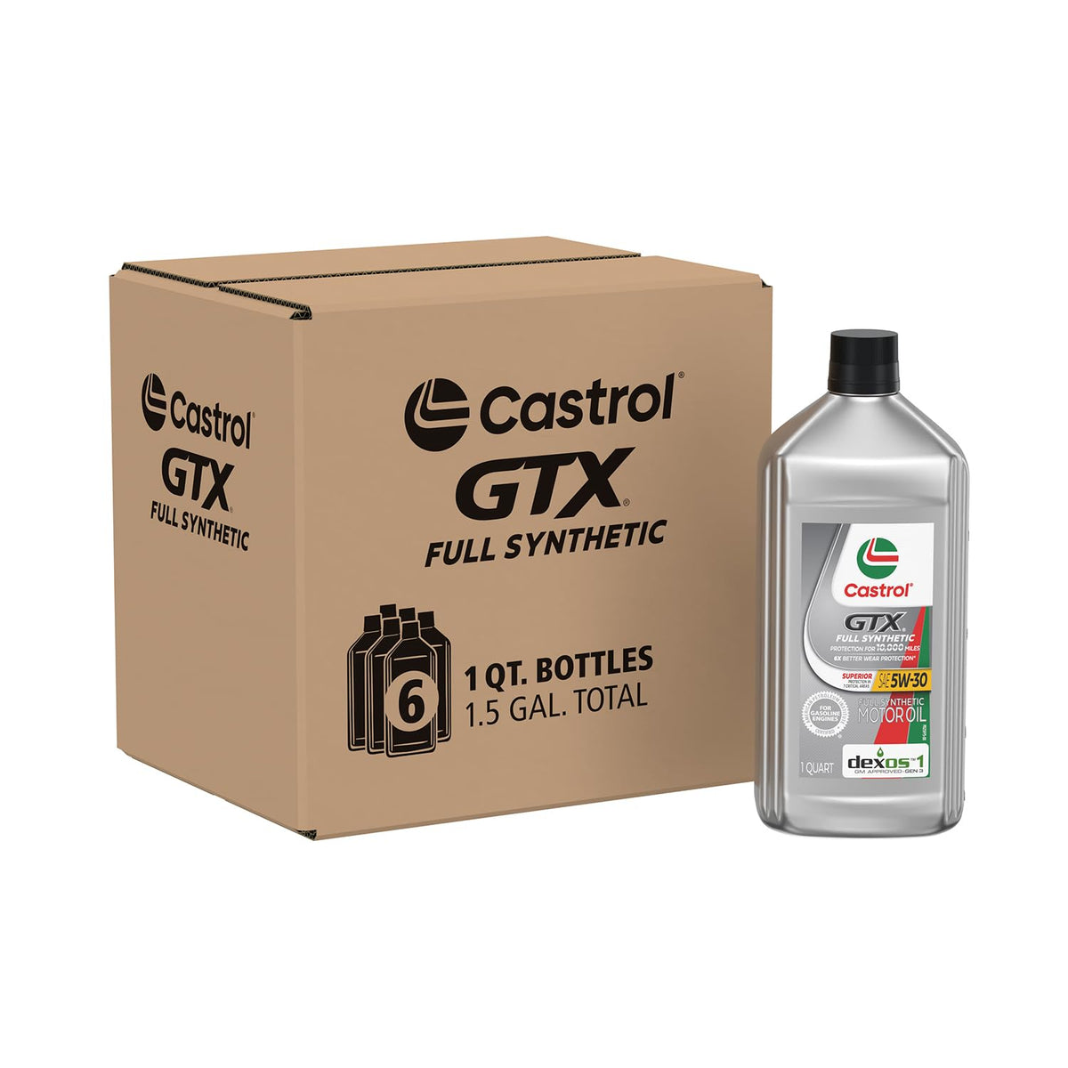 Castrol GTX Full Synthetic 5W-30 Motor Oil
