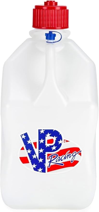 VP Racing 35221-CA 5.5 Gallon Square Patriotic Motorsport Jug (no hose)