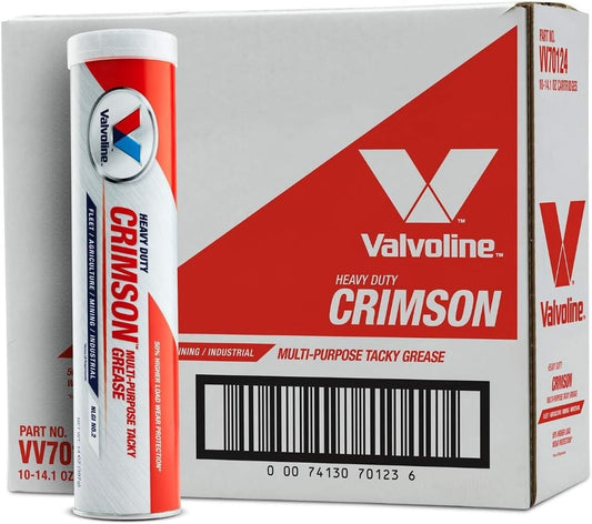 Valvoline Crimson HD EP2 Grease 10/14.1 Oz Tube