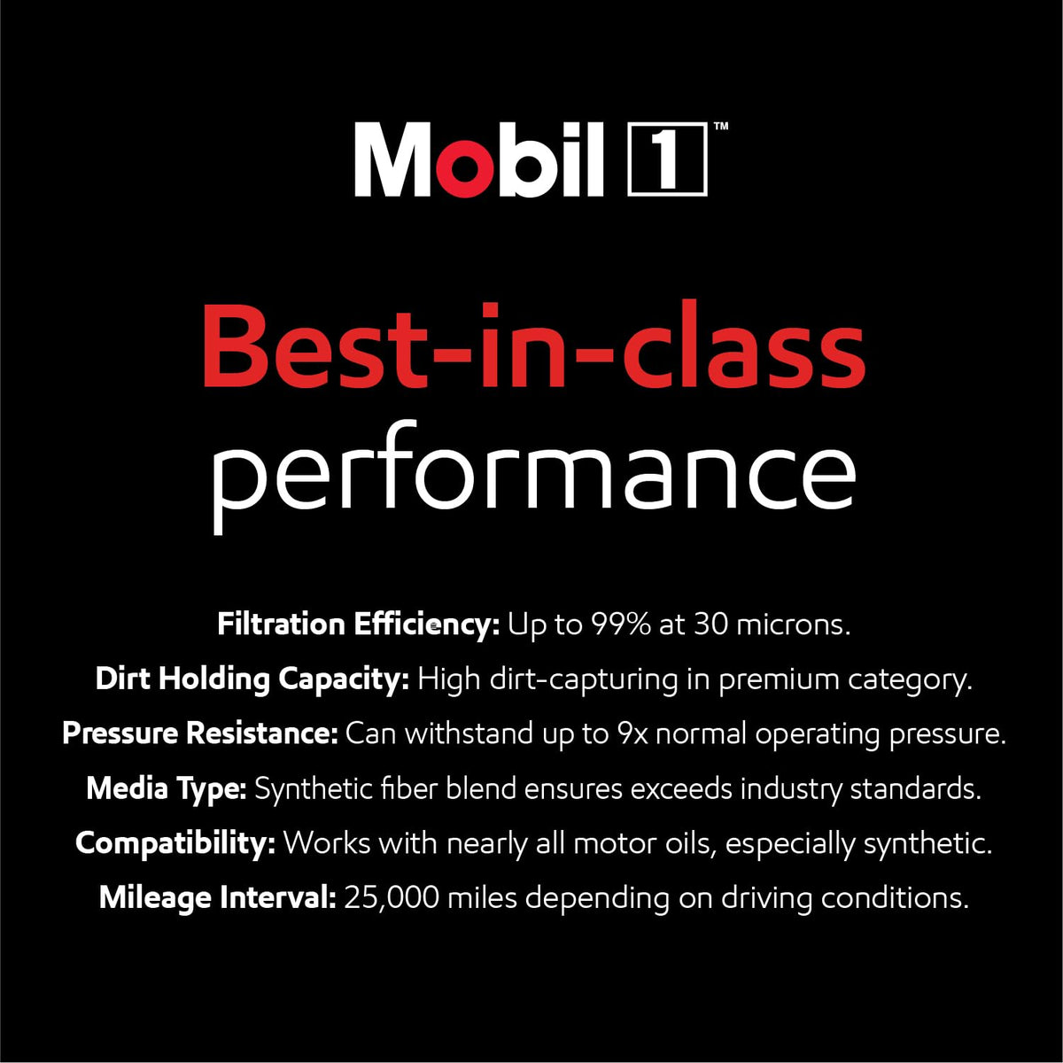 Mobil 1 M1-115A Extended Performance Oil Filter