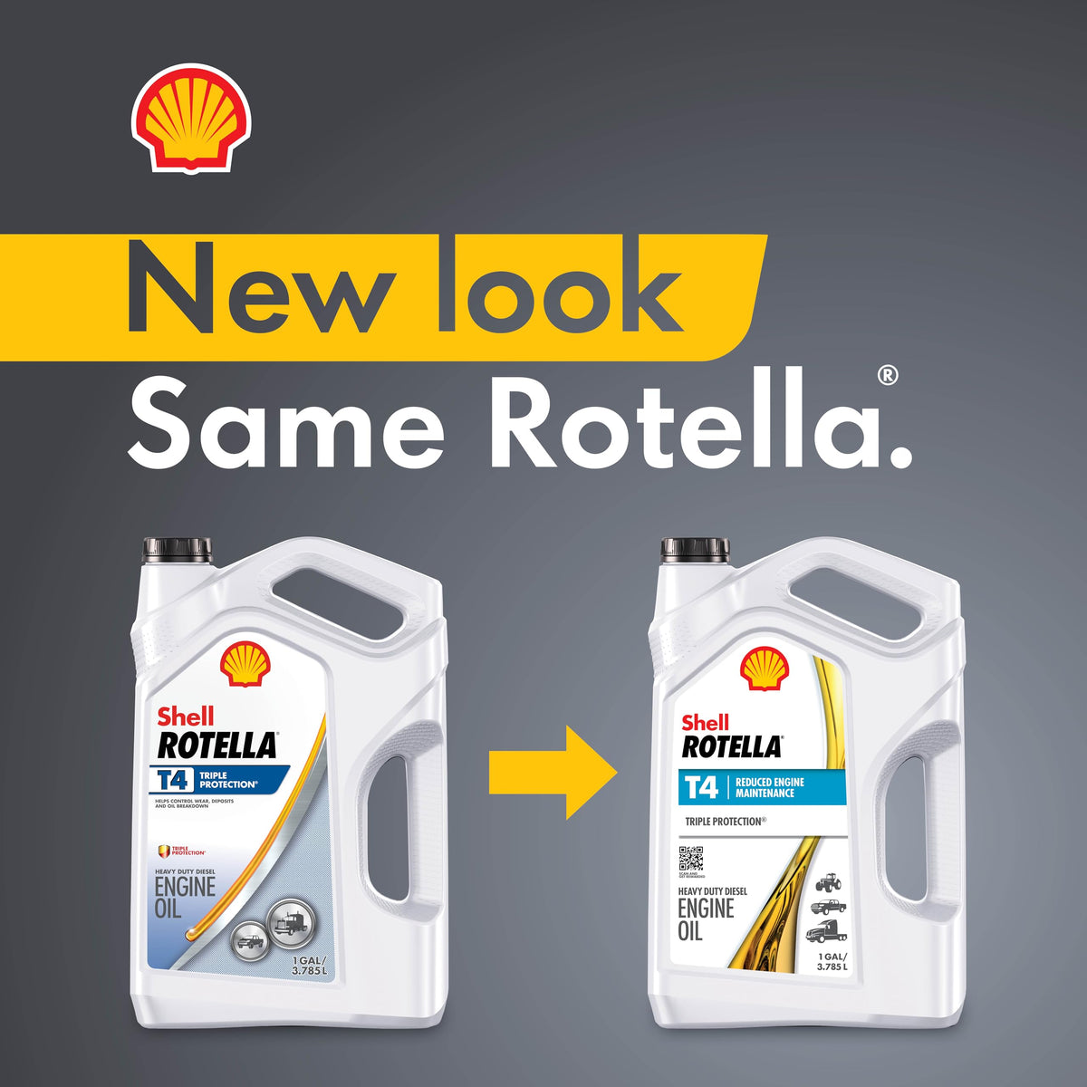 Shell Rotella T4 Triple Protection Conventional Diesel Engine Oil