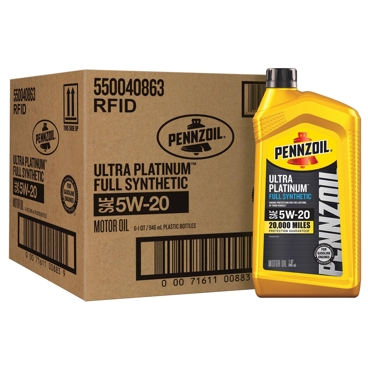 Pennzoil Ultra Platinum Full Synthetic Motor Oil