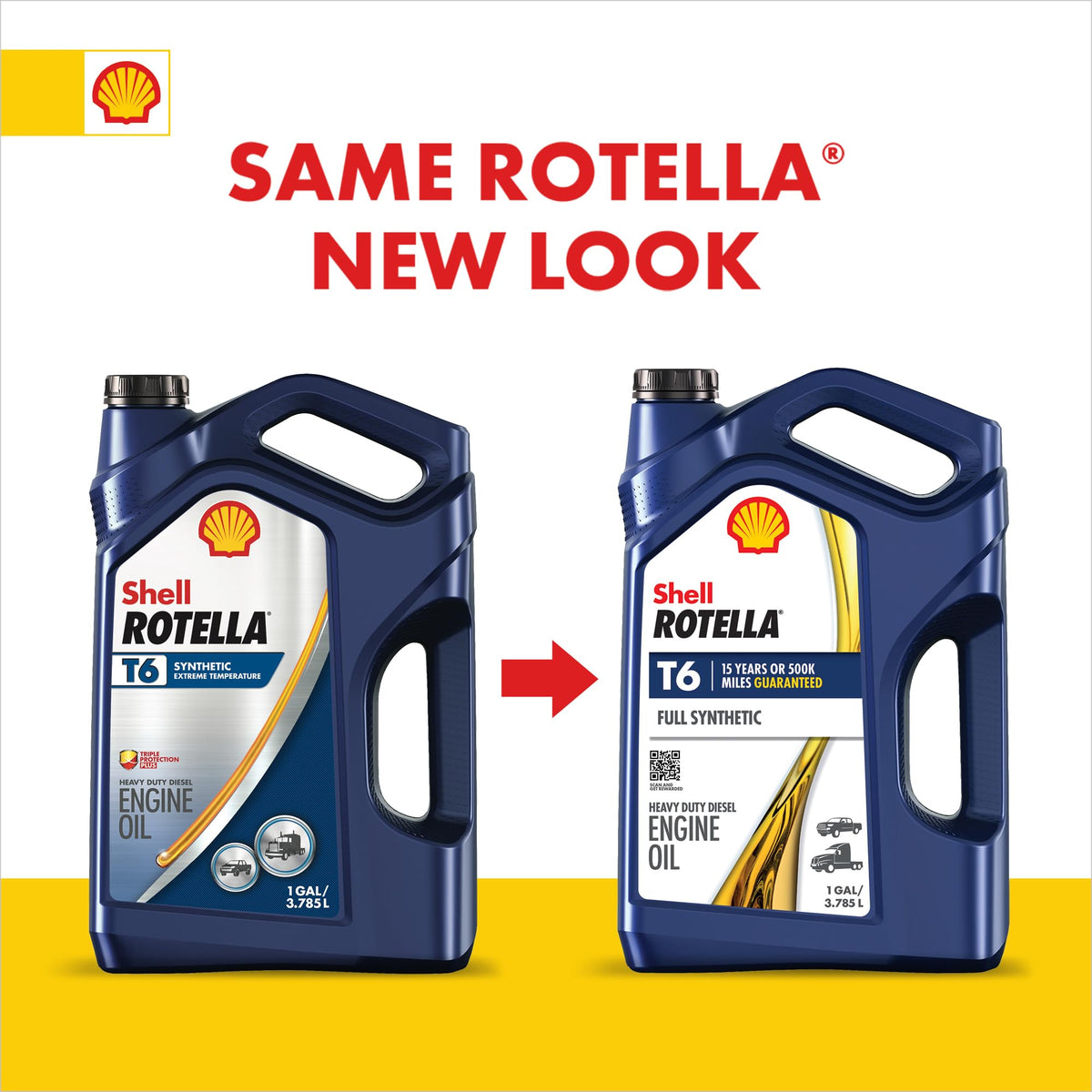 Shell Rotella T6 Full Synthetic Diesel Engine Oil