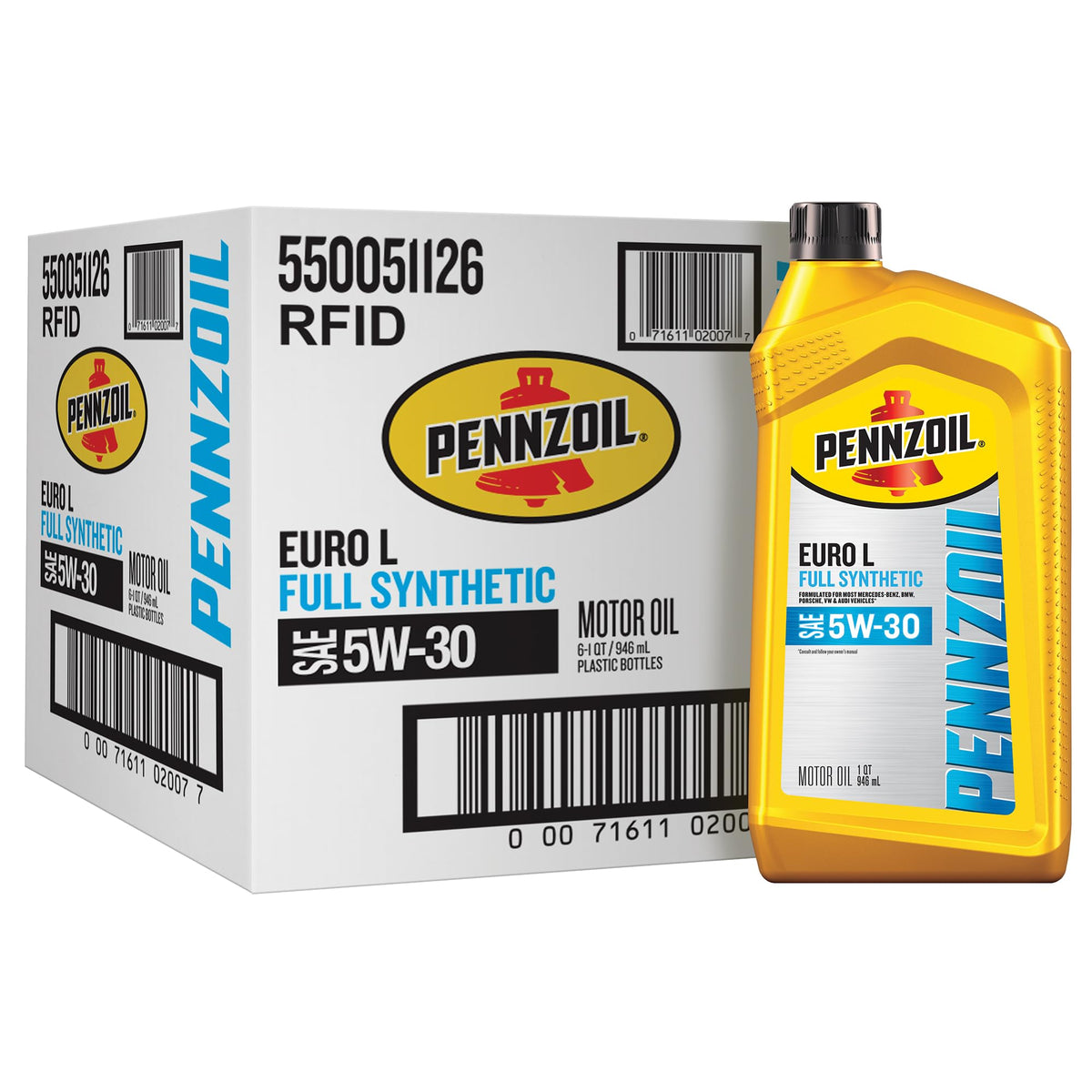 Pennzoil Platinum Euro Full Synthetic Motor Oil