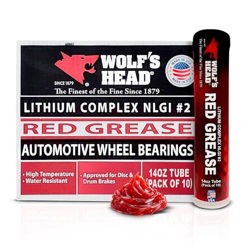 Wolf's Head Red Grease NLGI #2 (836-88300-18) 120 Pound Drum - Parent