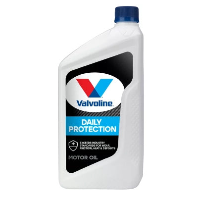 Valvoline Daily Protection 20W-50 Motor Oil — Full Box (6 x 1 qt) — supplier product photo; quantity is stated in the listing.