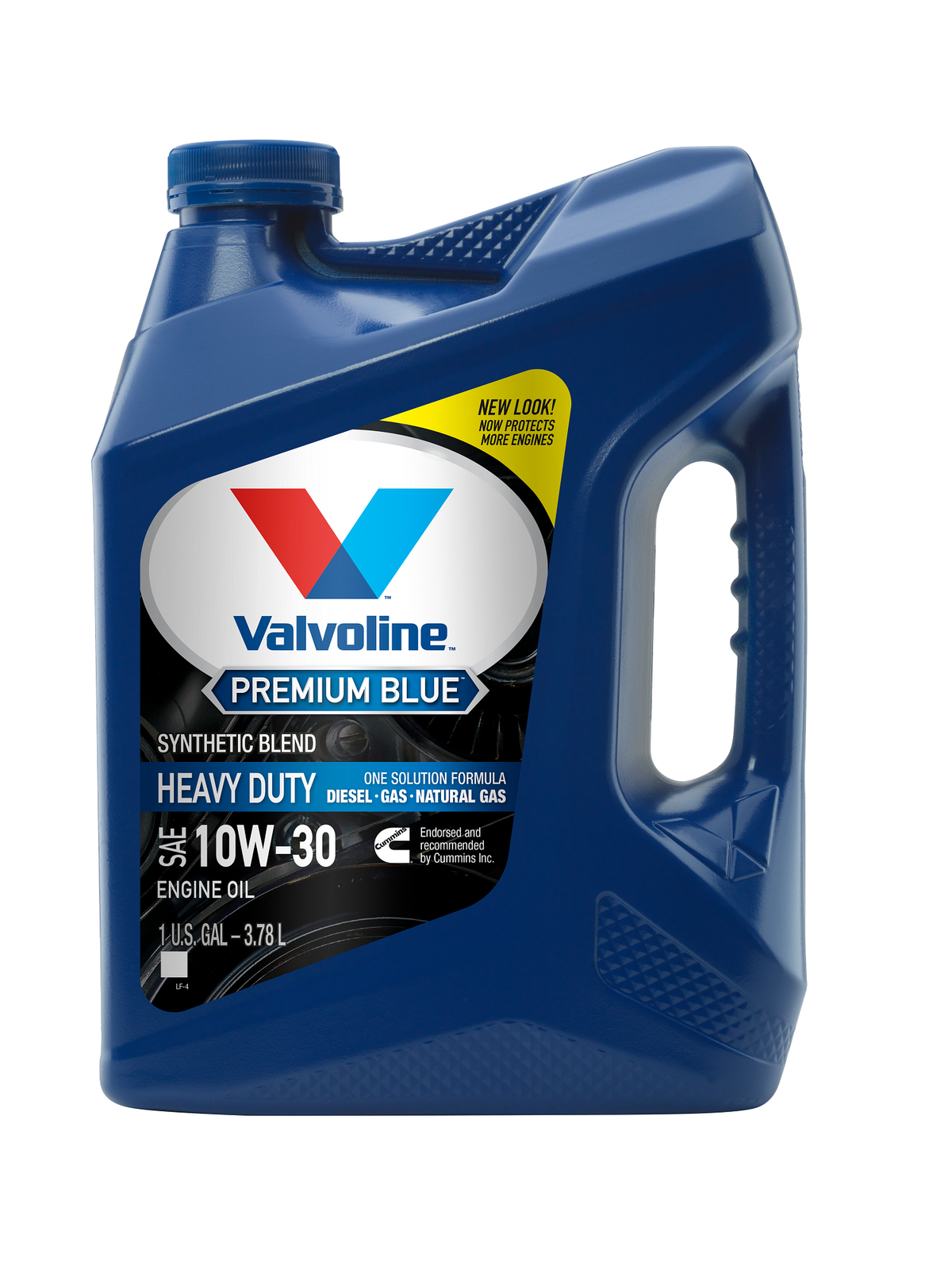 Valvoline Premium Blue Diesel 10W-30 — one 1 gallon jug.