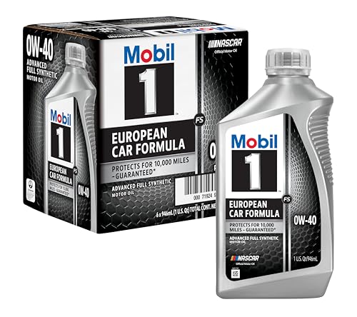 Mobil 1 Synthetic 0W-40 Motor Oil