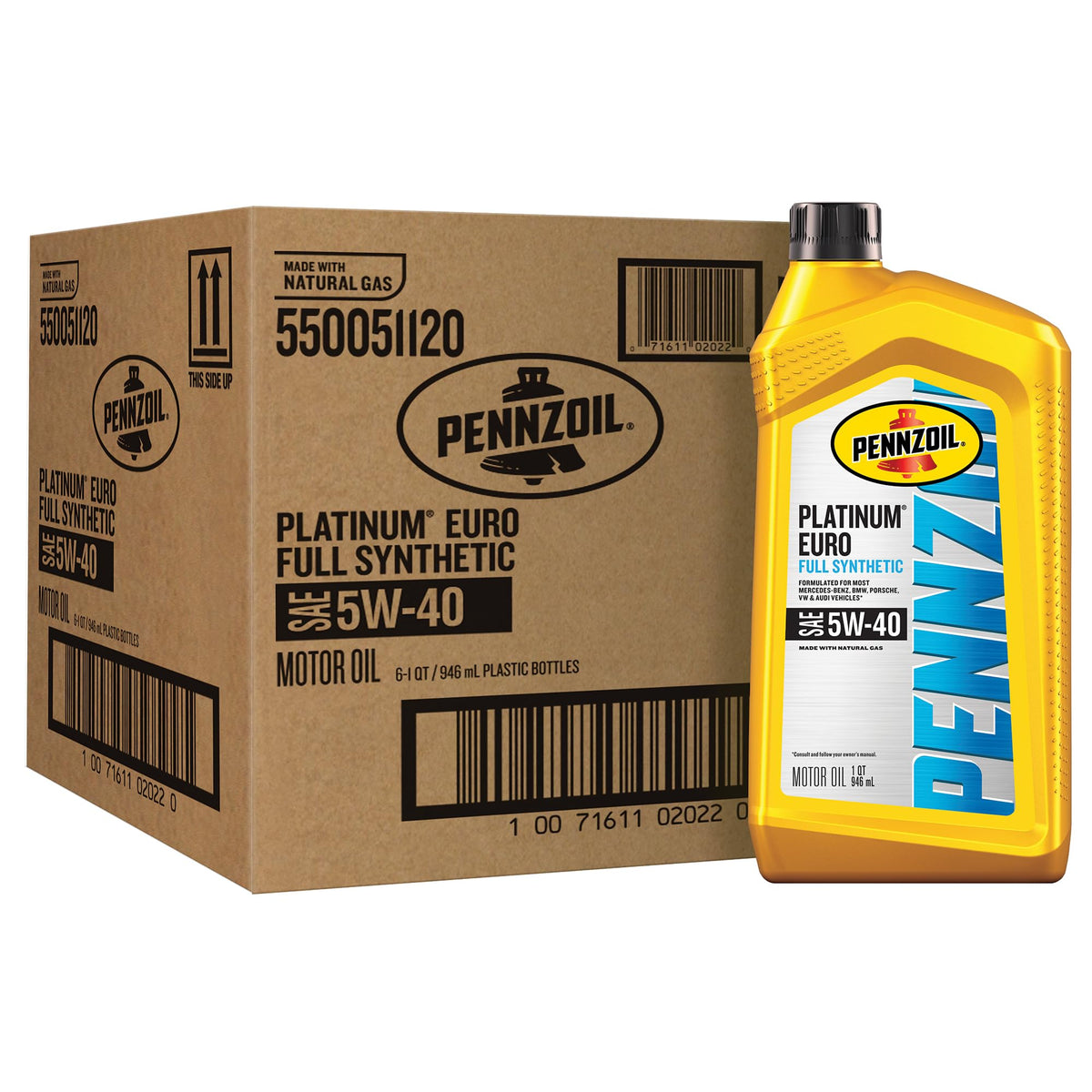 Pennzoil Platinum Euro Full Synthetic Motor Oil