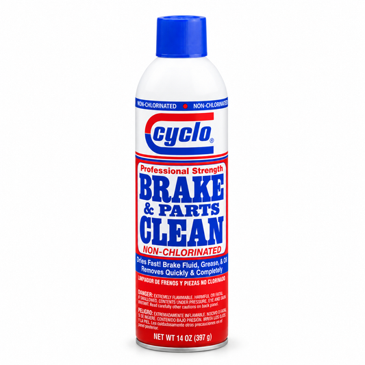 Cyclo Non-Chlorinated Brake & Parts Cleaner 10% VOC 14 oz can — full case of 12