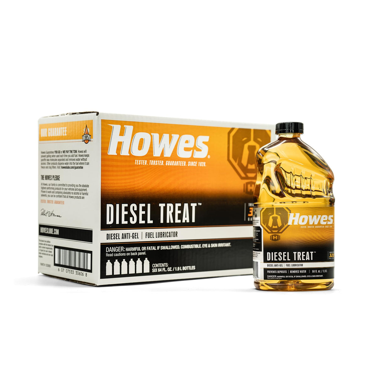 Howes Diesel Treat 64-Ounce Anti-Gel and Diesel Fuel Lubricator Casepack (Six 64-Ounce Bottles)…