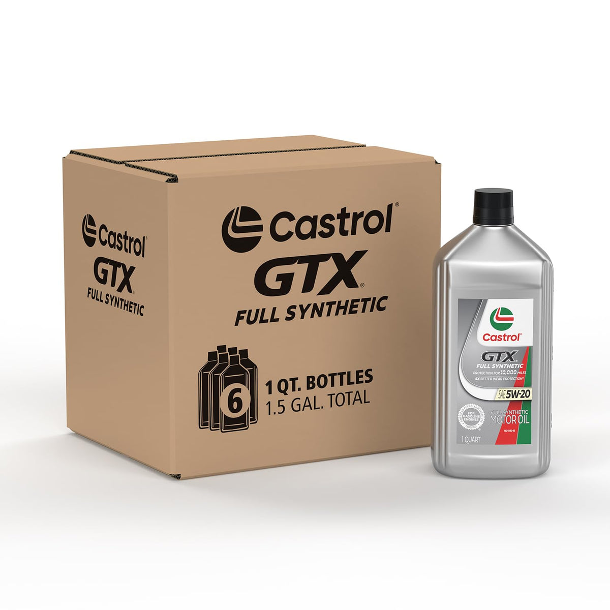 Castrol GTX Full Synthetic 5W-20 Motor Oil