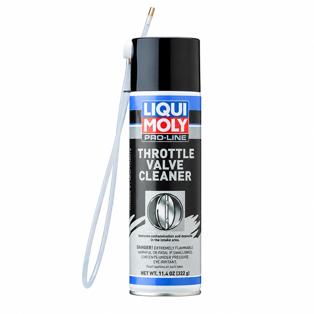 LIQUI MOLY Pro-Line Throttle Valve Cleaner, 20210, 1 x 400 mL on white
