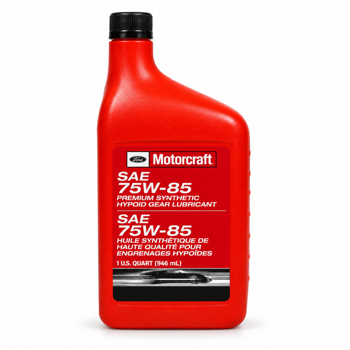 Motorcraft 75W-85 Premium Synthetic Hypoid Gear Lubricant, 1 Quart container