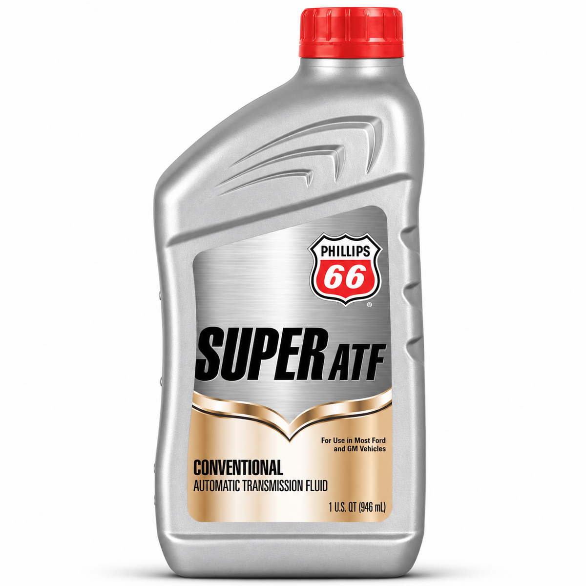 Phillips 66 Super ATF Automatic Transmission Fluid — 1 Quart, Case of 12