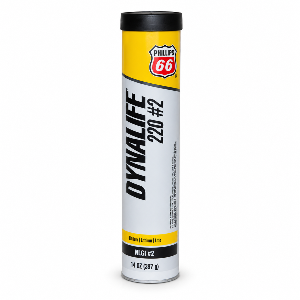 Phillips 66 Dynalife 220 EP 2 Lithium Grease — 14-oz Cartridges, 10-Pack