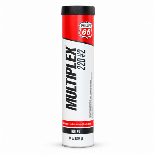 Phillips 66 Multiplex 220 EP 2 Lithium Complex Grease — 14-oz Cartridges, 10-Pack