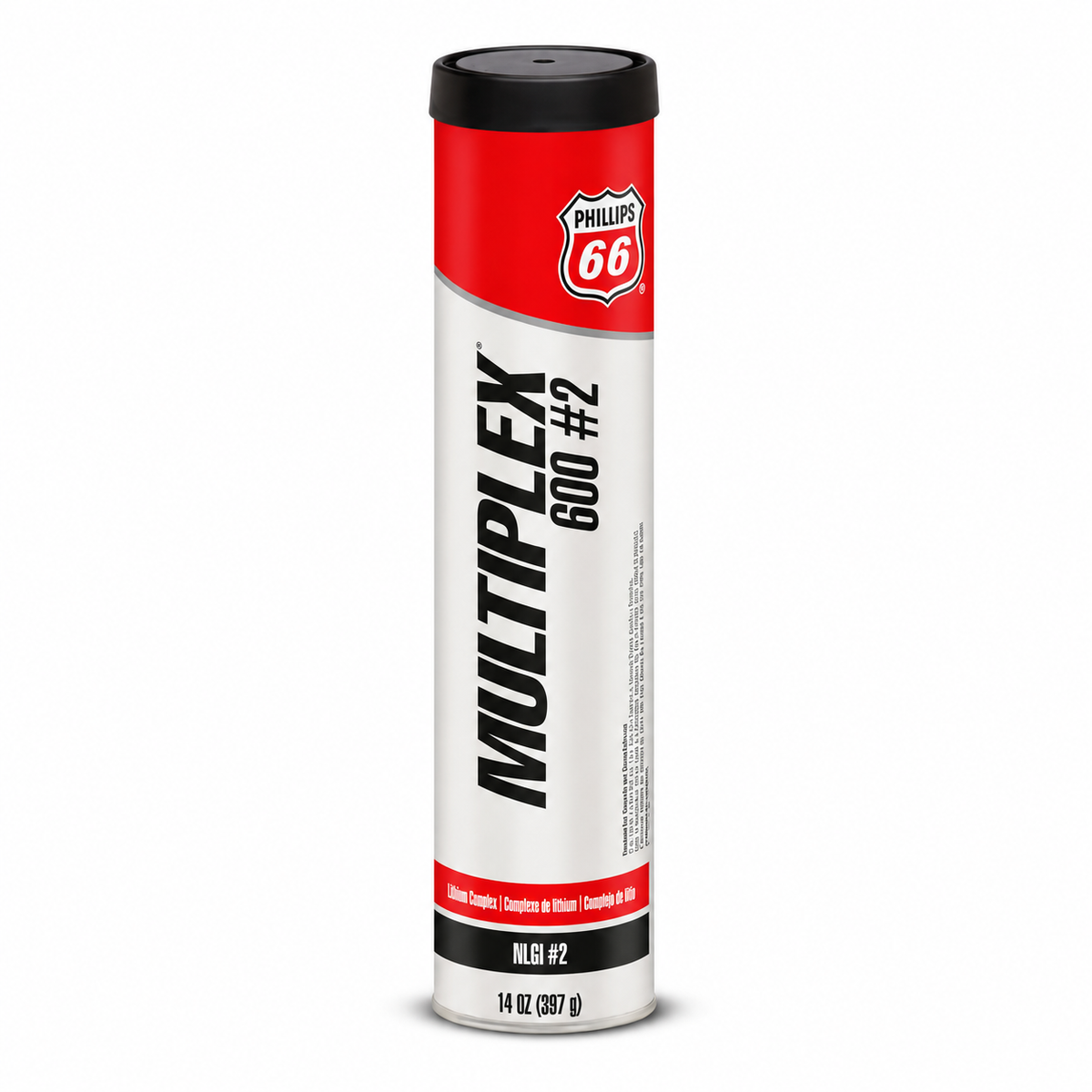 Phillips 66 Multiplex 600 EP 2 Lithium Complex Grease — 14-oz Cartridges, 10-Pack