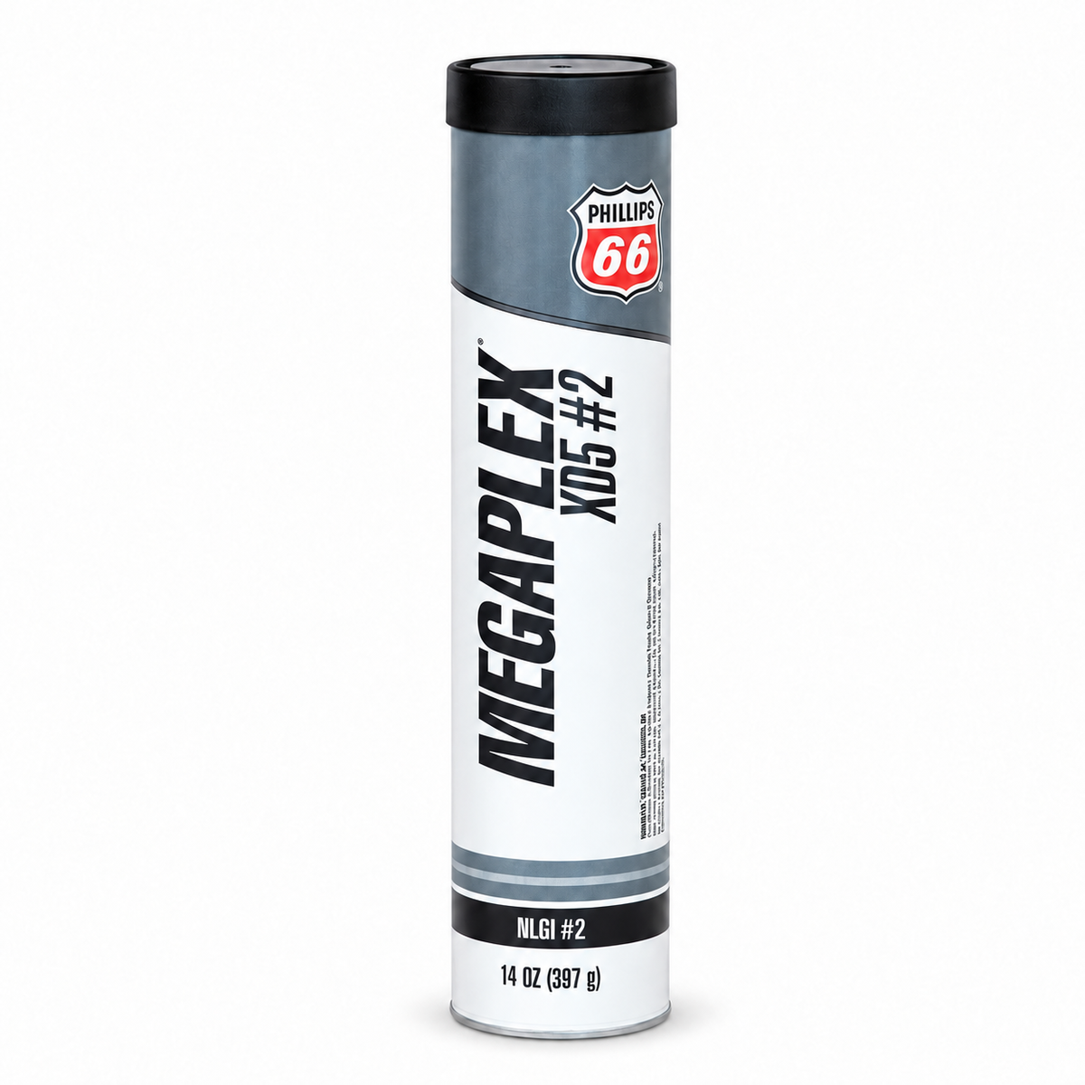 Phillips 66 Megaplex XD5 EP 2 Grease with 5% Moly — 14-oz Cartridges, 10-Pack