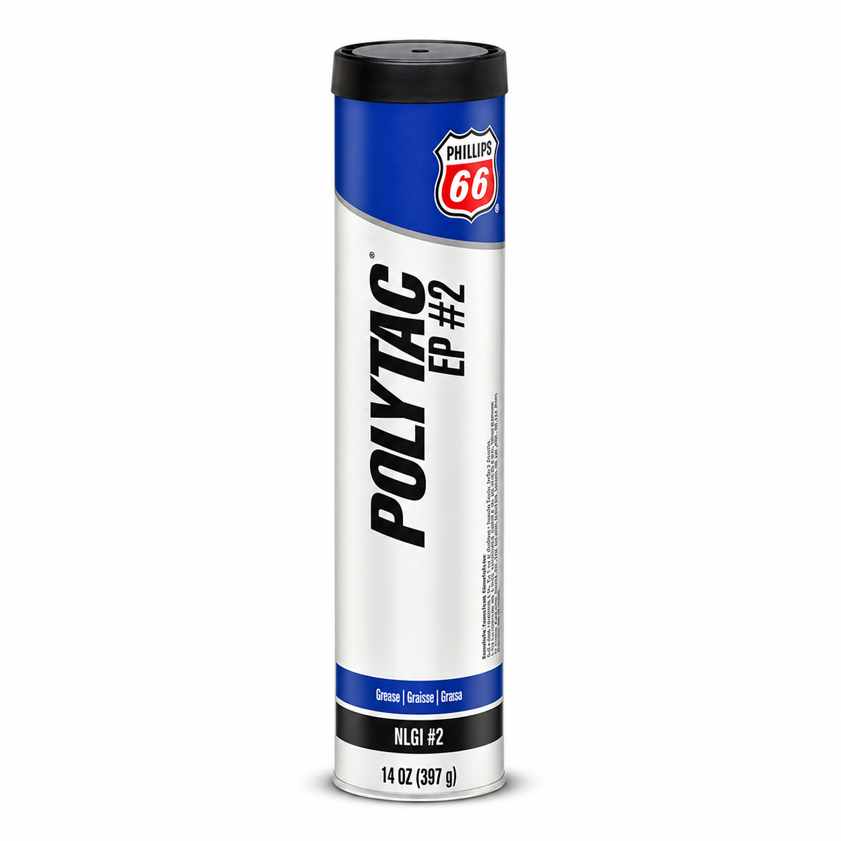 Phillips 66 Polytac EP 2 Polyurea Grease — 14-oz Cartridges, 10-Pack