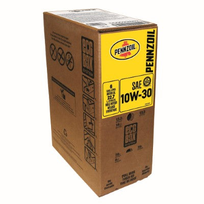 Pennzoil 10W-30 Motor Oil — 6-Gallon EcoBox product photo