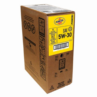 Pennzoil Synthetic Blend 5W-30 Motor Oil — 6-Gallon EcoBox product photo