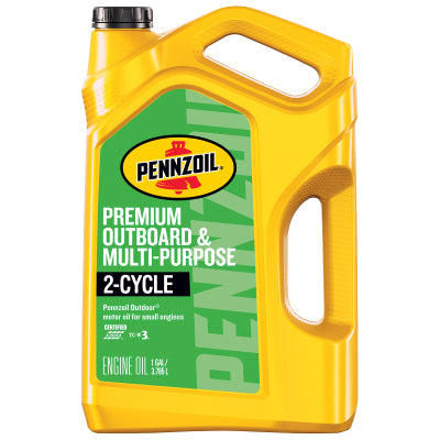 Pennzoil Outboard 2-Cycle Oil — 1-Gallon Jugs product photo