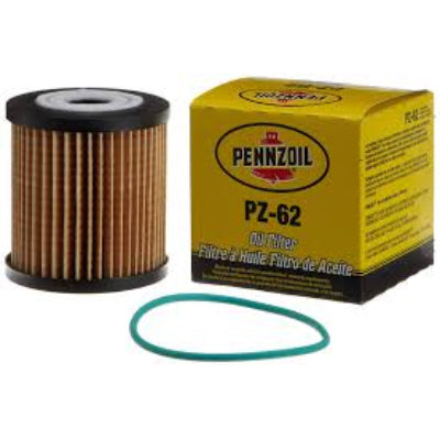 Pennzoil PZ62B Oil Filter; listing sold as 12 filters — product reference photo