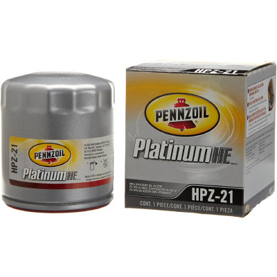 Pennzoil Platinum PZHPZ21 Oil Filter; one filter — product reference photo