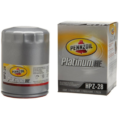 Pennzoil Platinum PZHPZ28 Oil Filter; one filter — product reference photo