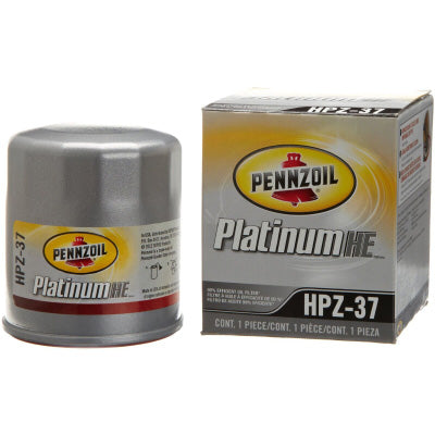 Pennzoil Platinum PZHPZ37 Oil Filter; one filter — product reference photo