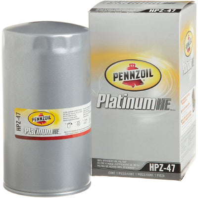 Pennzoil Platinum PZHPZ47 Oil Filter; one filter — product reference photo