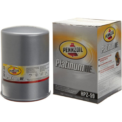 Pennzoil Platinum PZHPZ59 Oil Filter; one filter — product reference photo