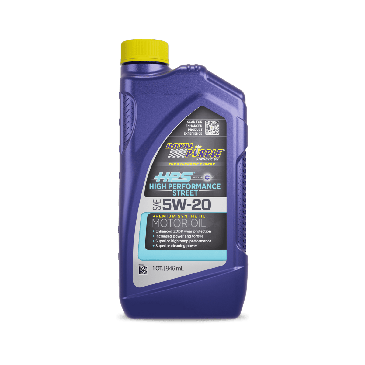 Royal Purple HPS Synthetic Motor Oil 5W-20 — single container