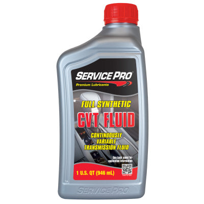 Service Pro CVT Fluid Full Synthetic 1 Qt — Full Case of 6 (6 × 1 qt)