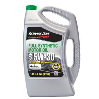 Service Pro 5W-30 Full Synthetic Motor Oil 5 Qt — Full Case of 3 (3 × 5 qt)